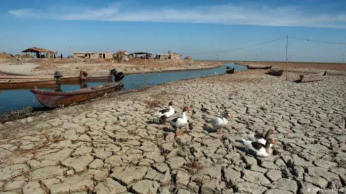 drying up Euphrates River