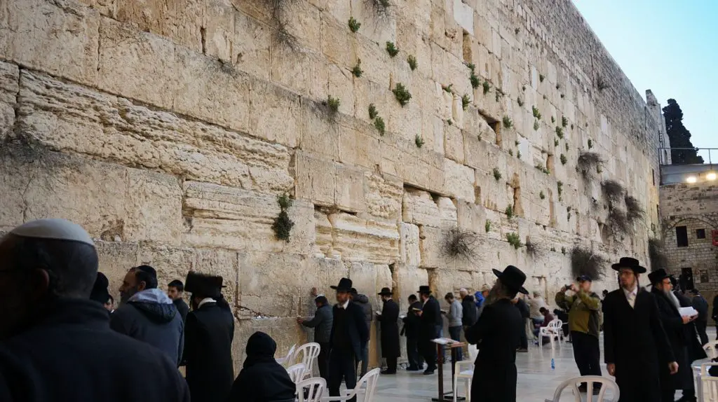 Jerusalem Western Wall. 2nd to 3rd temple of Mount