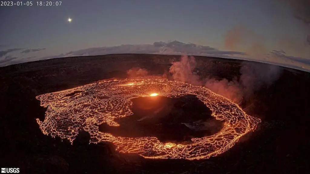 Mt. Kilauea Eruption- Hawaii volcanic eruption