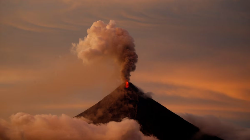 Mt. Mayon  Volcanic Eruption