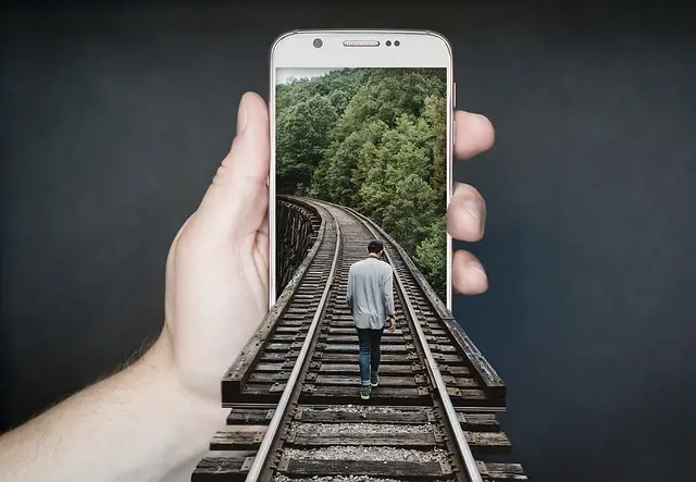 train-track railroad phone camera: how to protect your phone from hackers