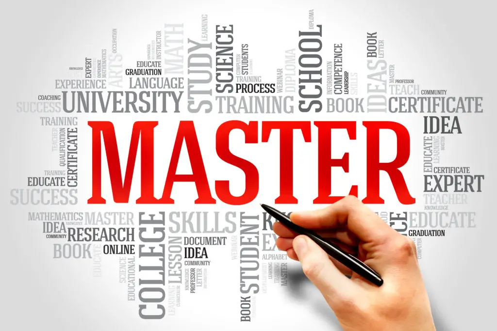 Masters Degree will increase the scope of your expertise and increase your skills and capabilities as a professional