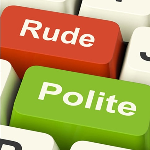  Ethics is telling everyone that do not be rude, but be nice at all times most specially in the internet world.